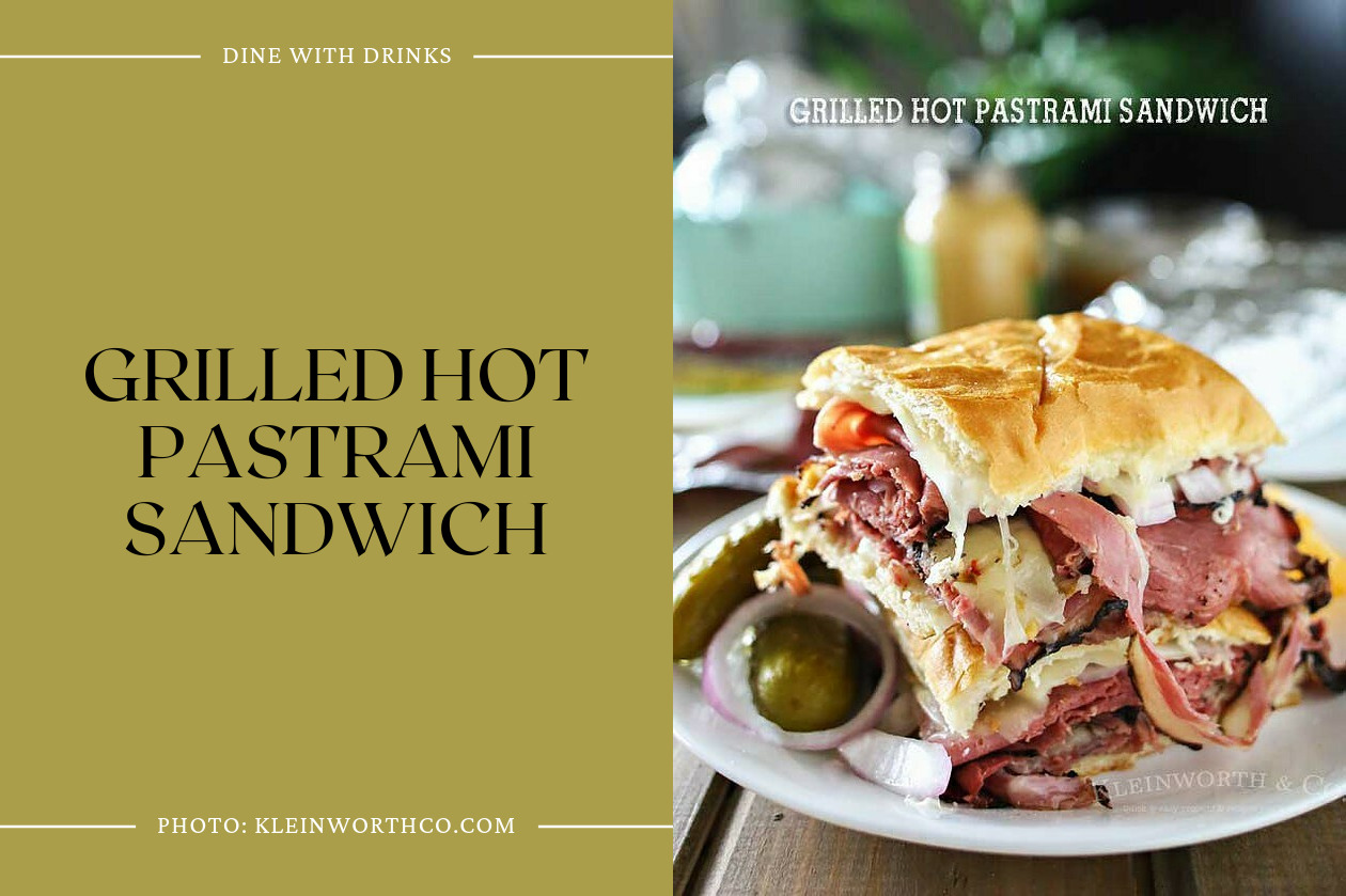 Grilled Hot Pastrami Sandwich