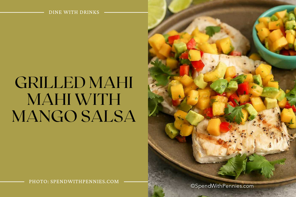 Grilled Mahi Mahi With Mango Salsa