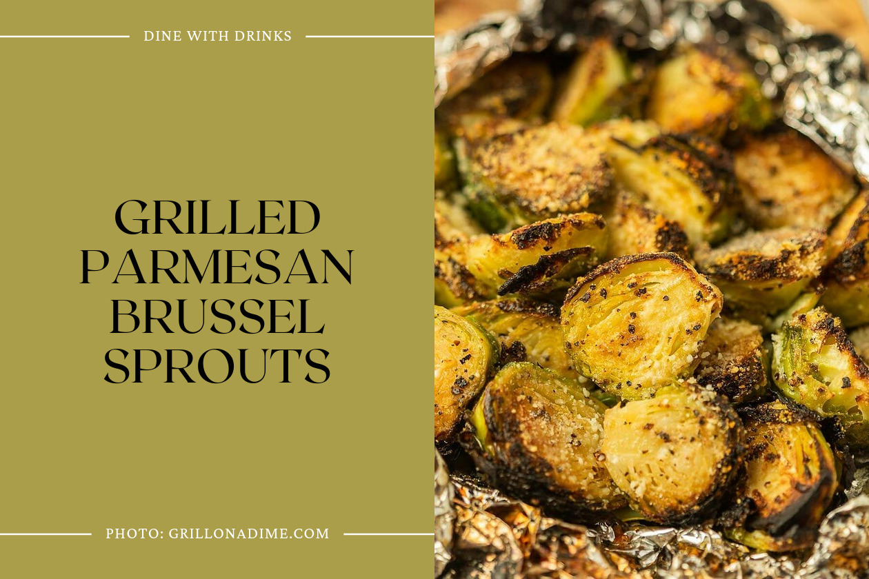 Grilled Parmesan Brussel Sprouts