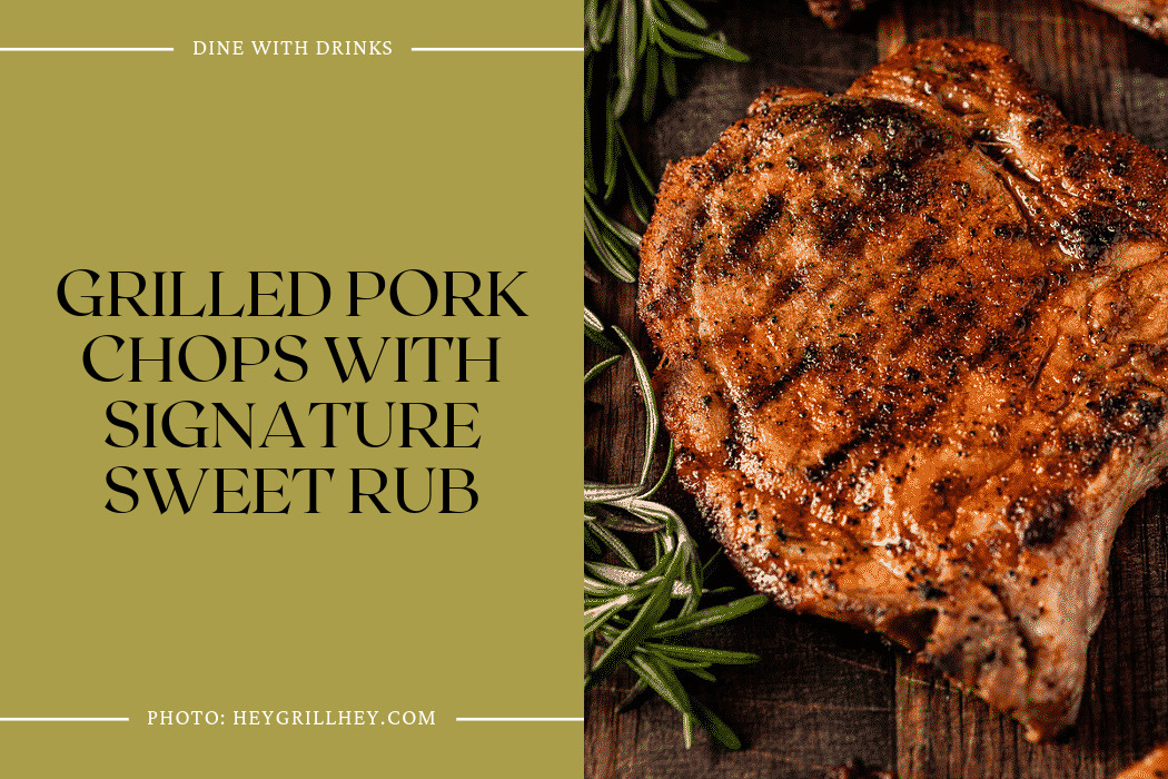 Grilled Pork Chops With Signature Sweet Rub
