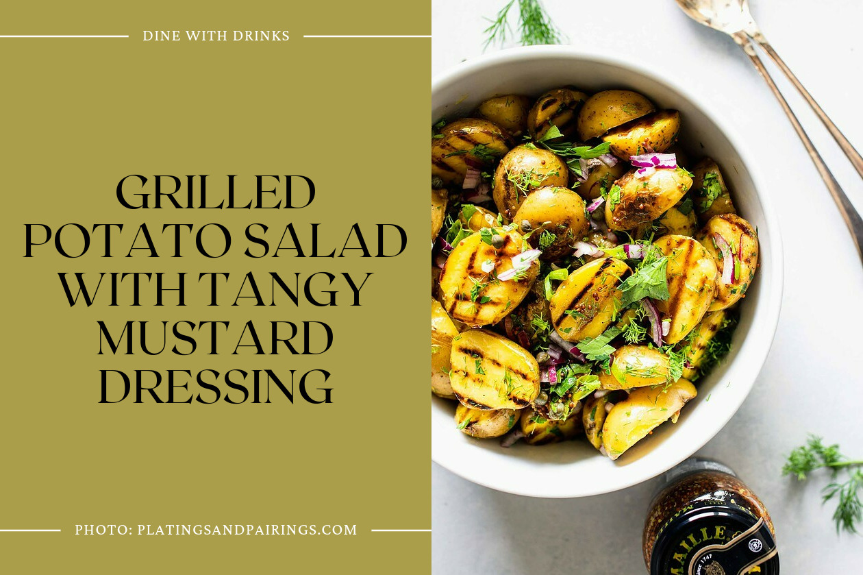 Grilled Potato Salad With Tangy Mustard Dressing