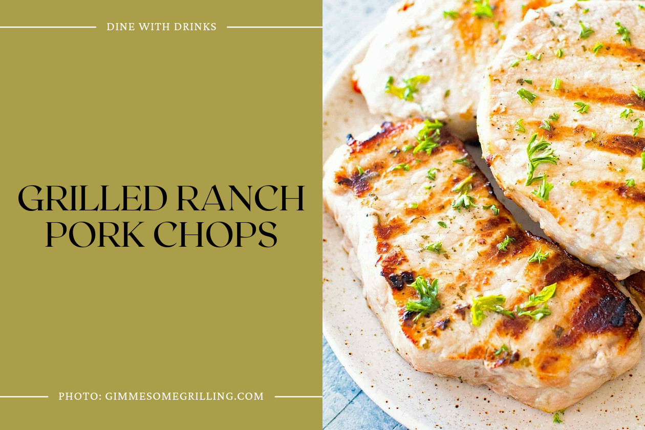 Grilled Ranch Pork Chops