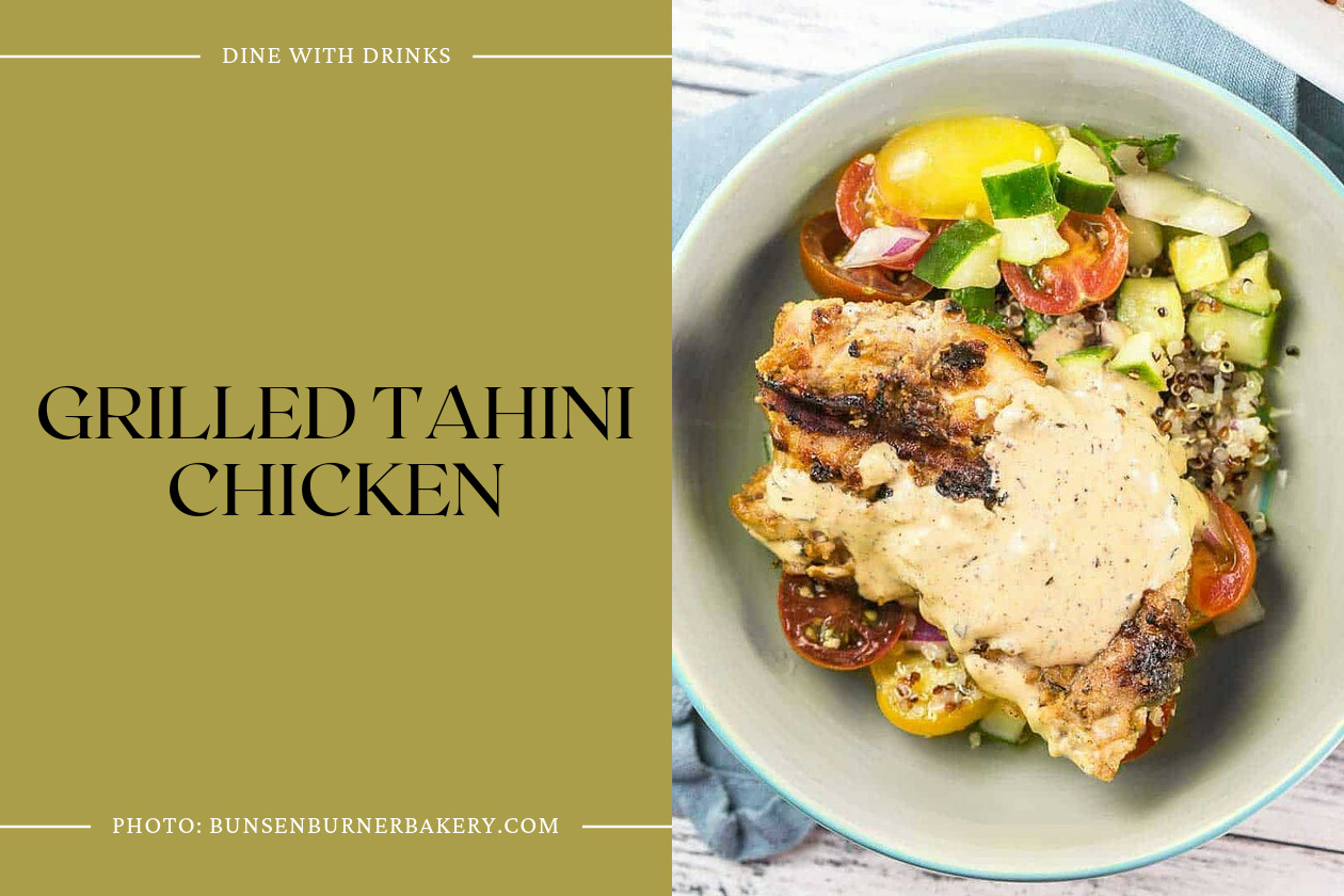 Grilled Tahini Chicken
