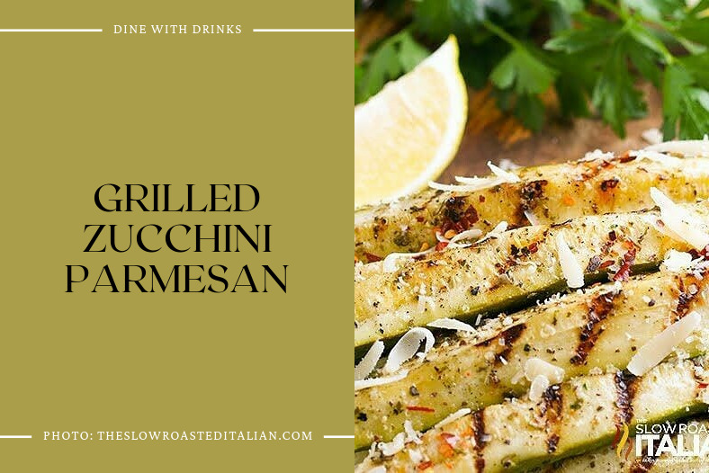 Grilled Zucchini Parmesan