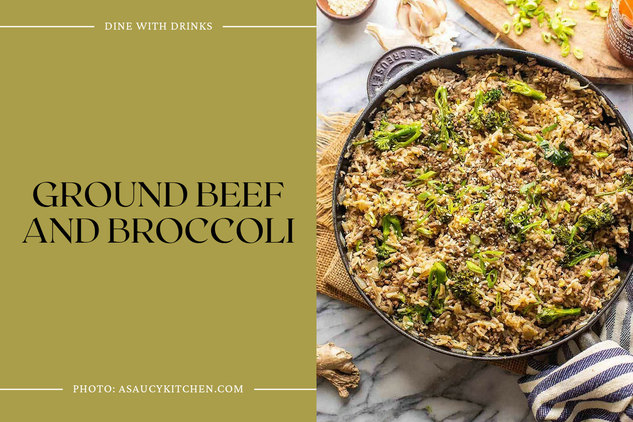 Ground Beef And Broccoli