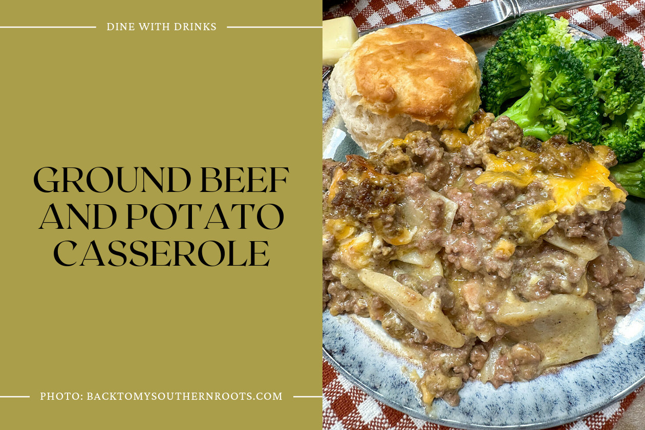 Ground Beef And Potato Casserole