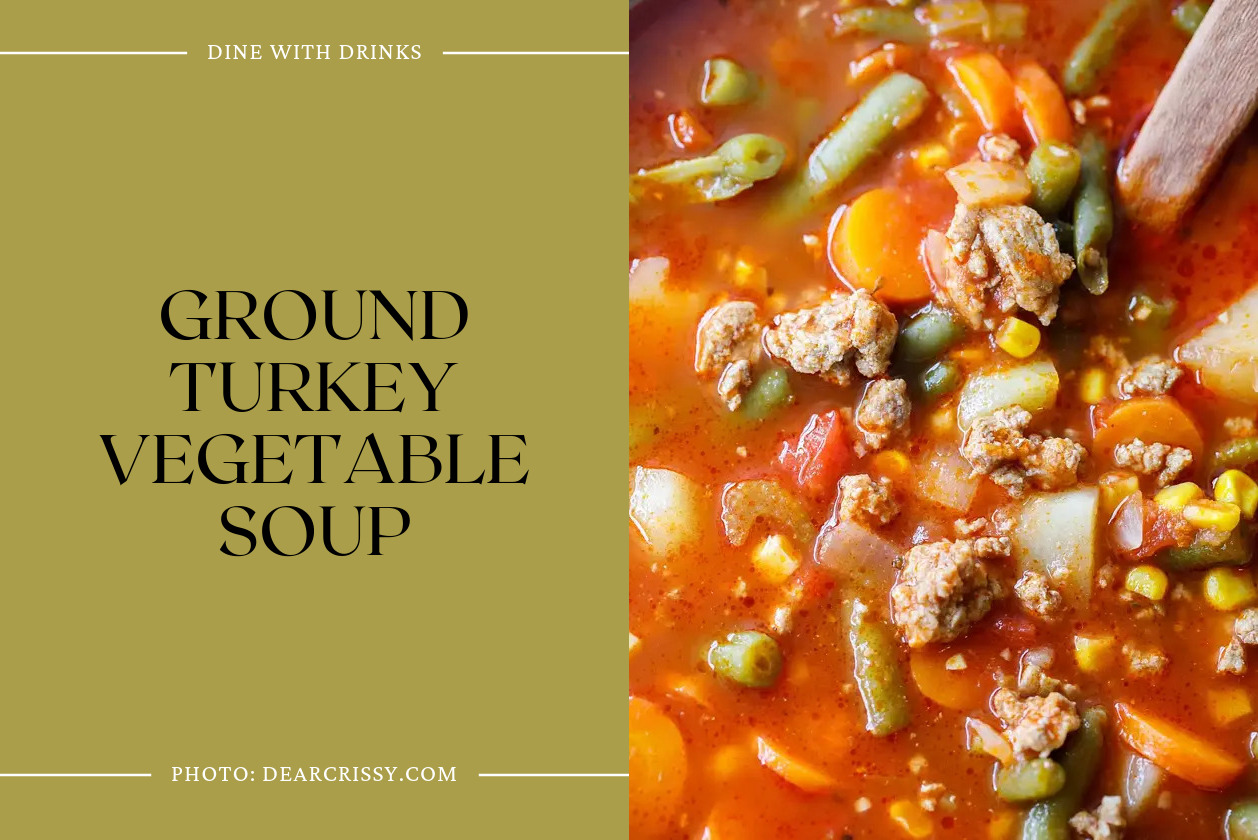 Ground Turkey Vegetable Soup