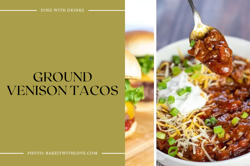 Ground Venison Tacos