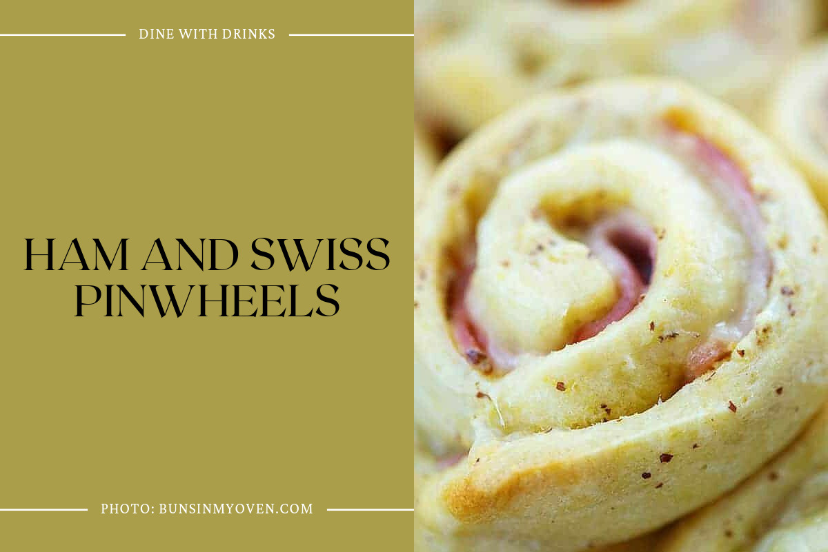 Ham And Swiss Pinwheels