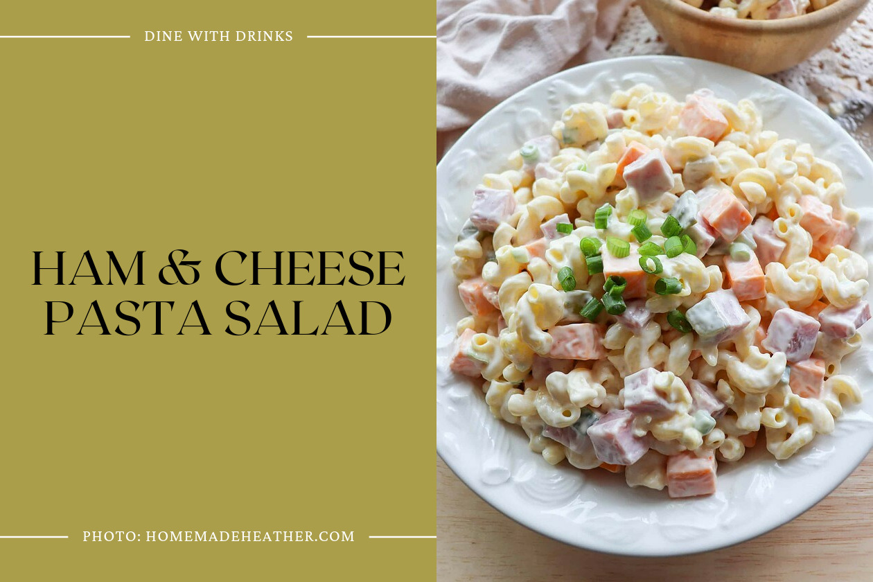 Ham & Cheese Pasta Salad
