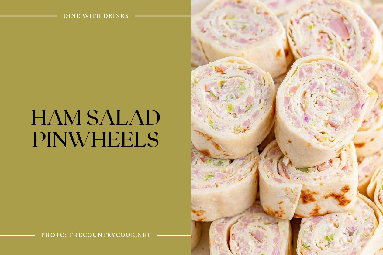 Ham Salad Pinwheels