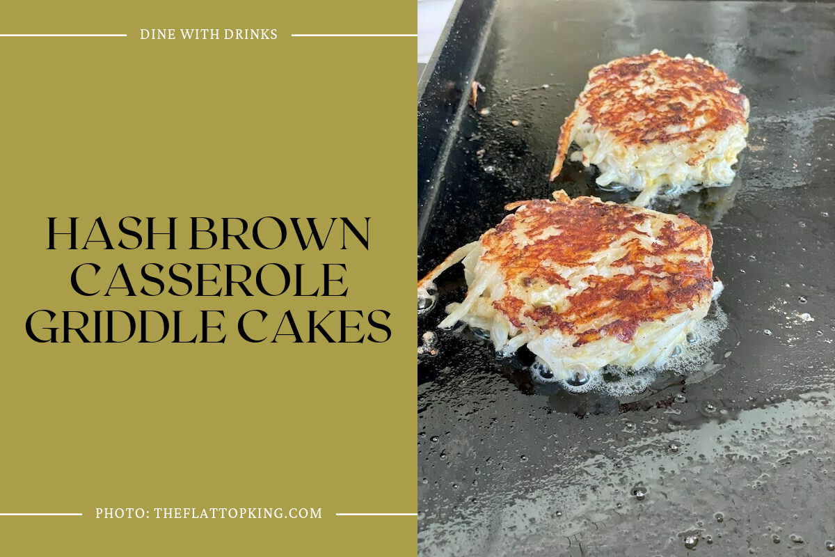 Hash Brown Casserole Griddle Cakes