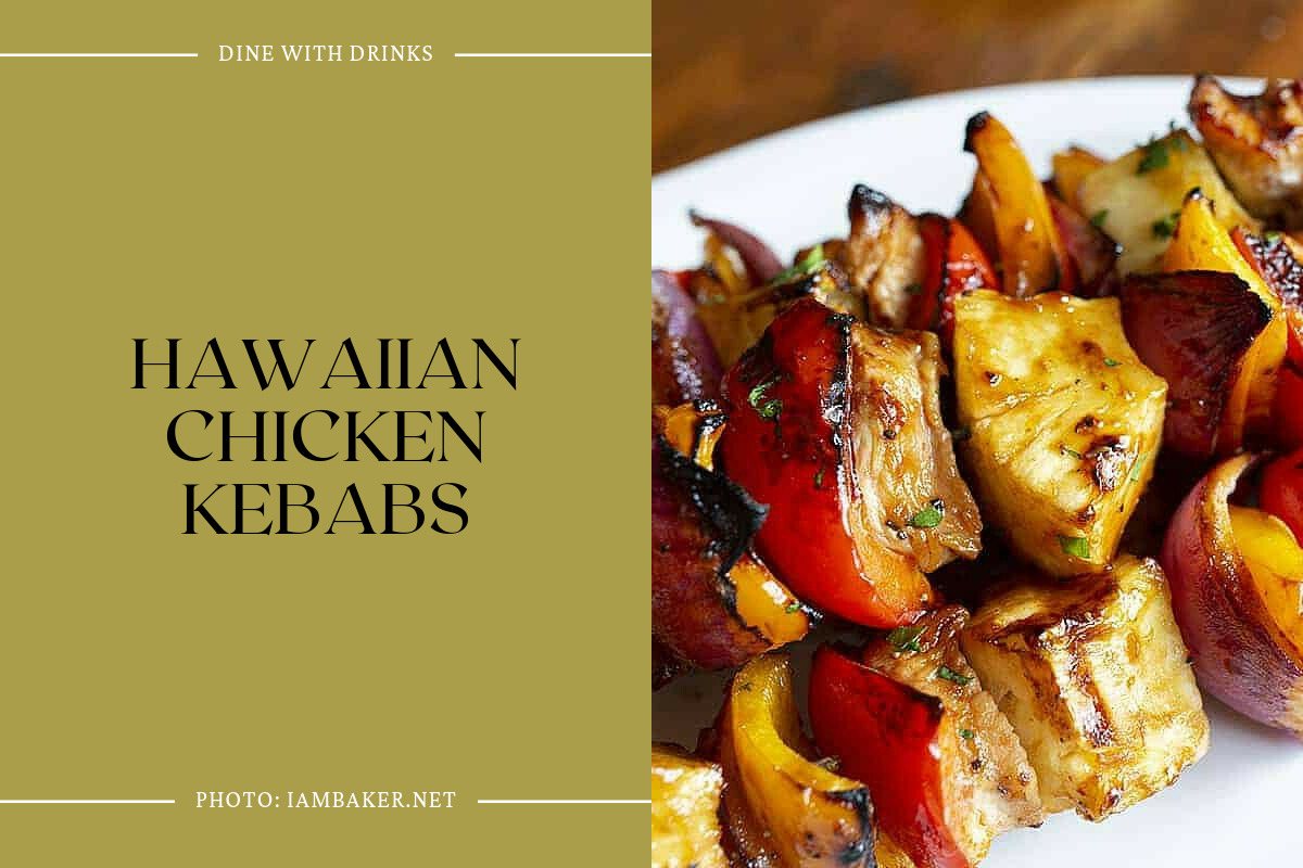 Hawaiian Chicken Kebabs