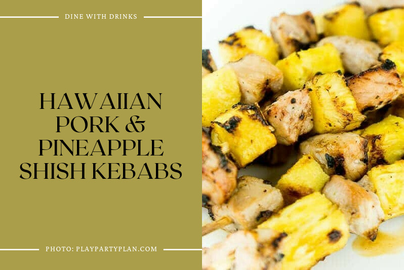 Hawaiian Pork & Pineapple Shish Kebabs