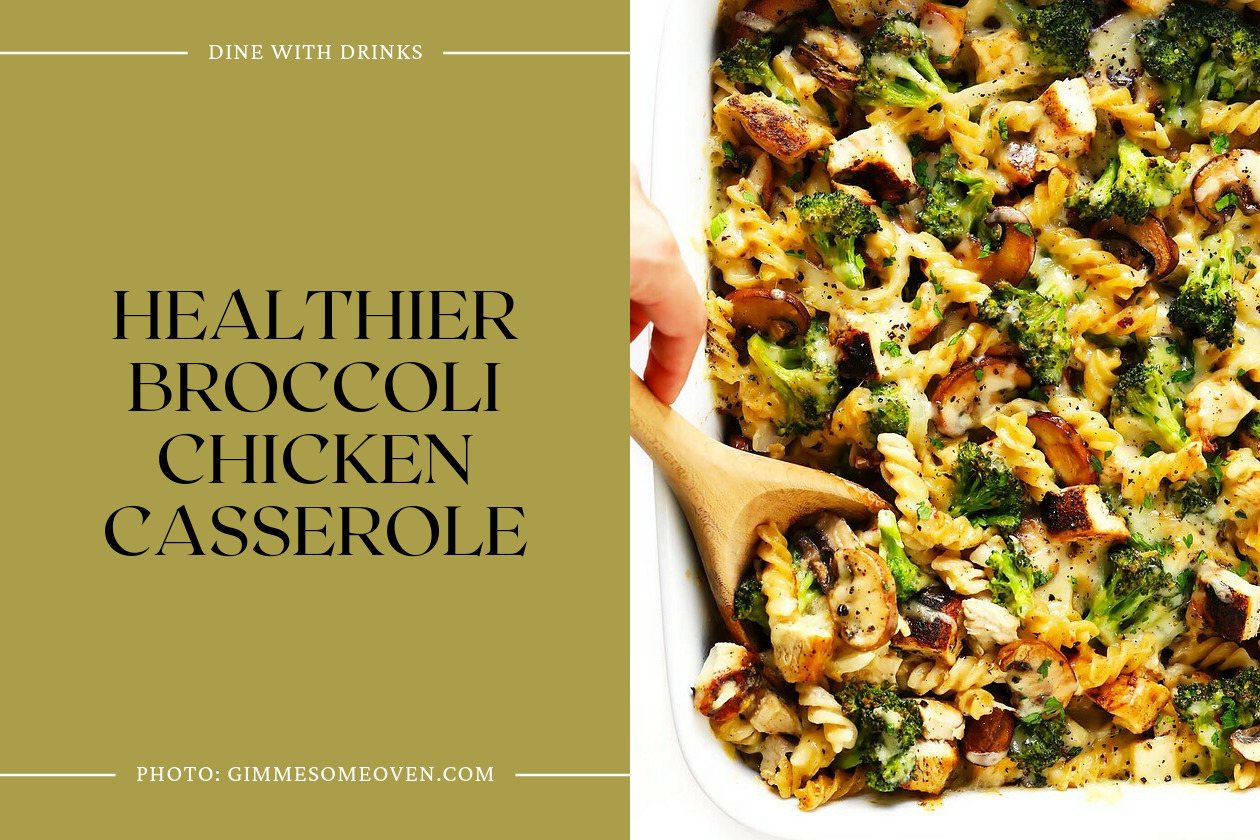 Healthier Broccoli Chicken Casserole