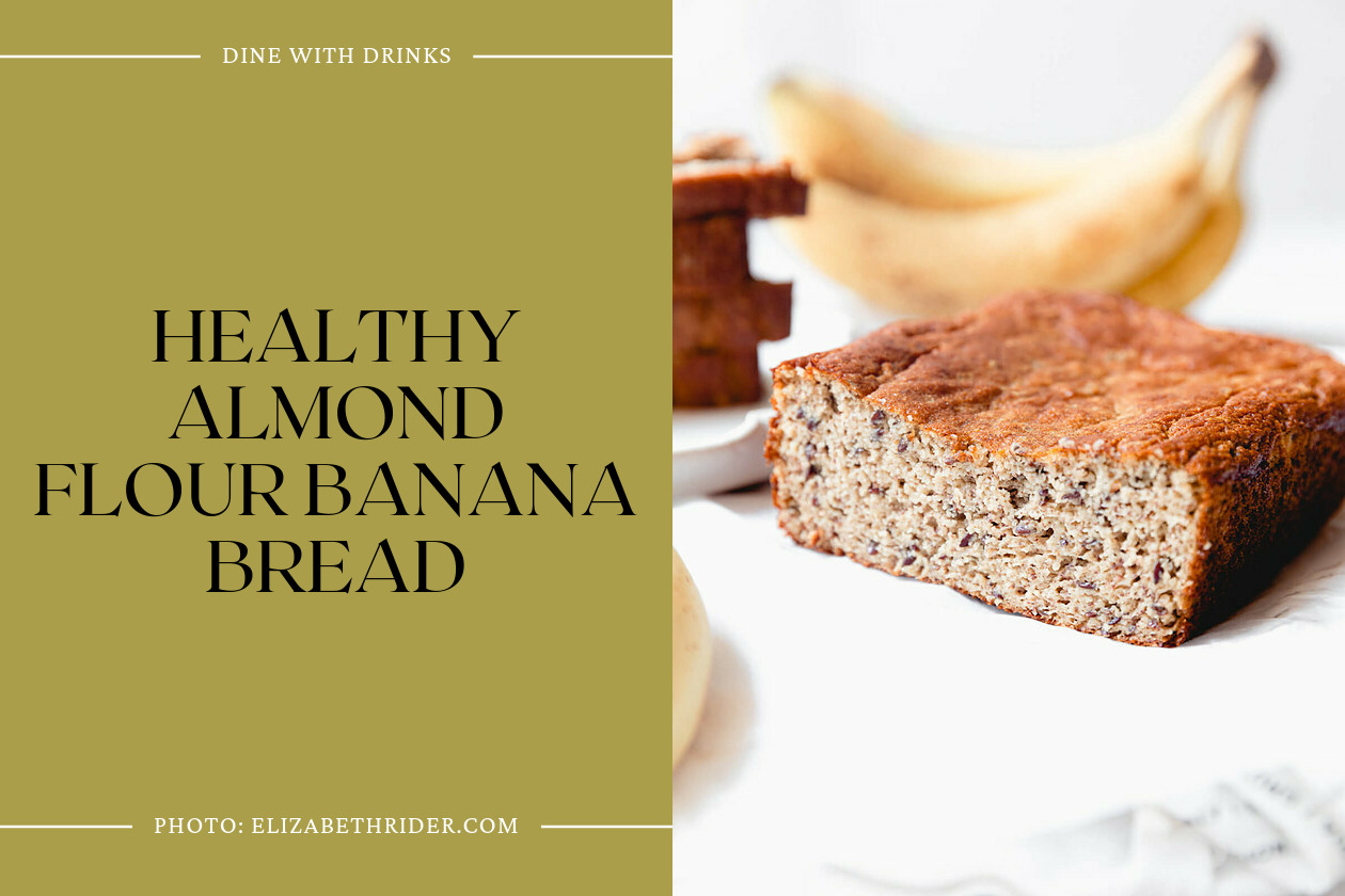 Healthy Almond Flour Banana Bread