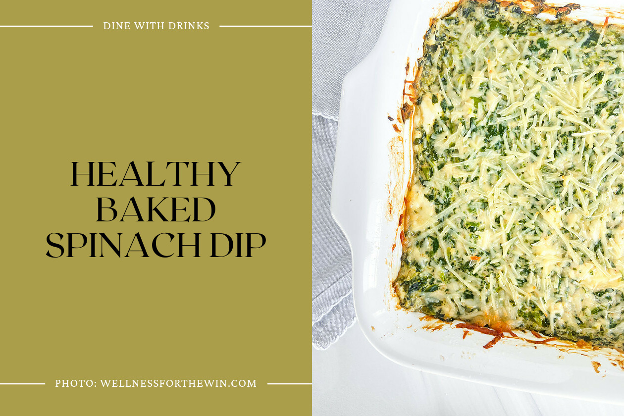 Healthy Baked Spinach Dip