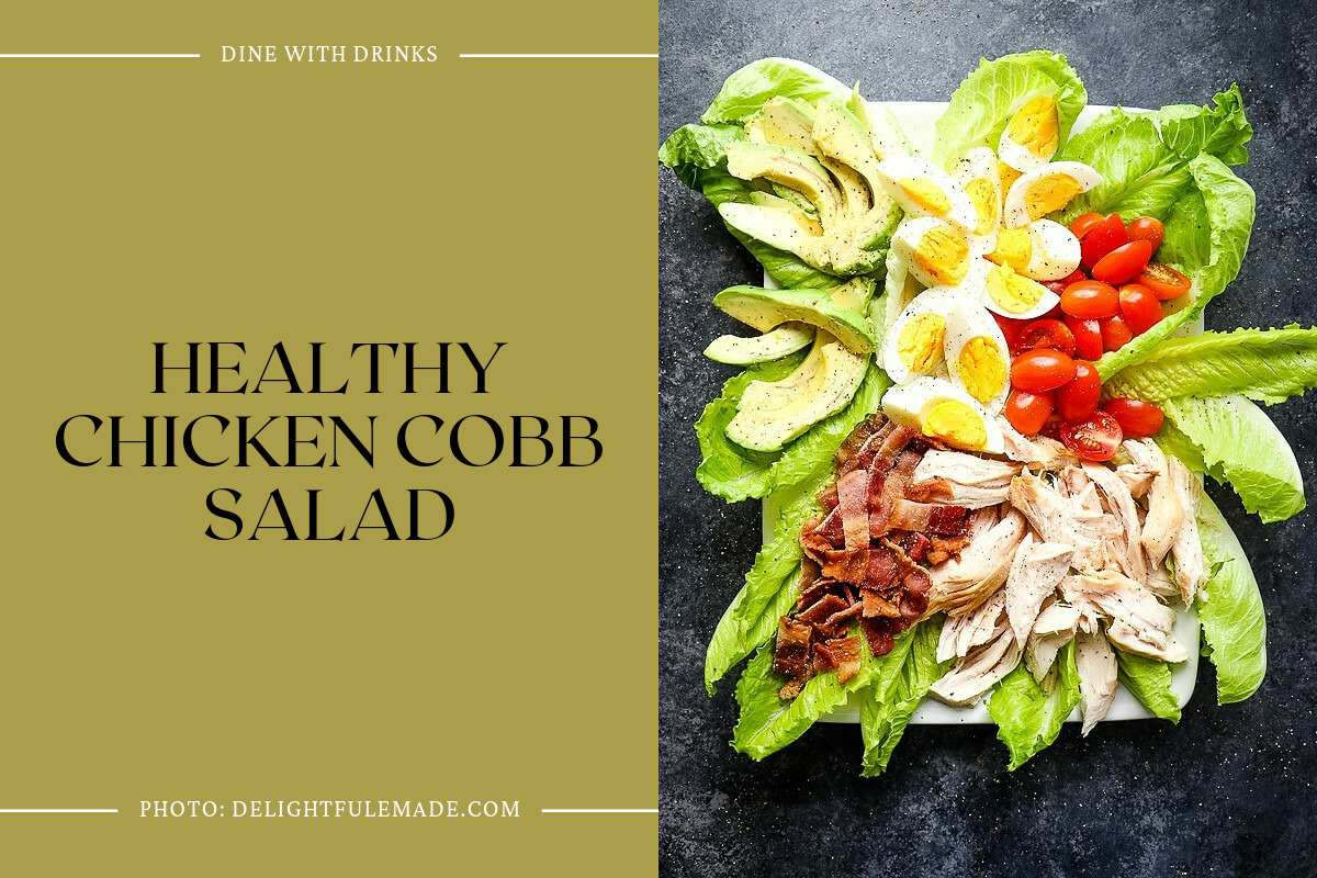 Healthy Chicken Cobb Salad