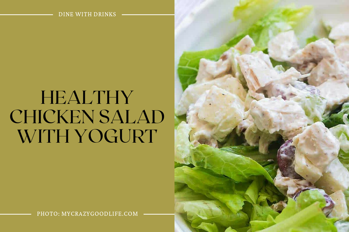 Healthy Chicken Salad With Yogurt