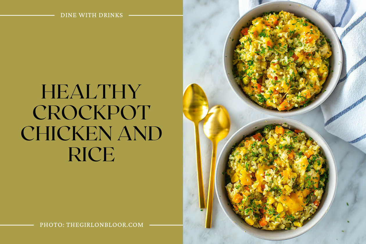 Healthy Crockpot Chicken And Rice