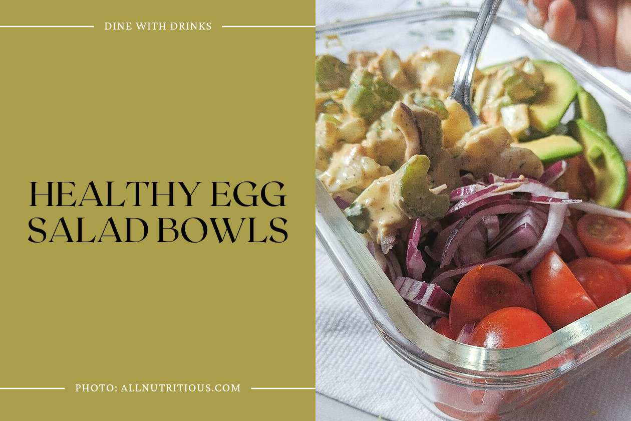 Healthy Egg Salad Bowls