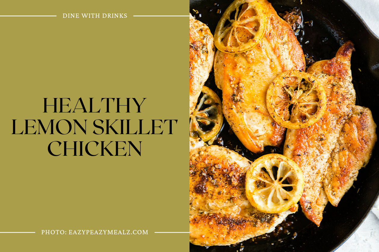 Healthy Lemon Skillet Chicken