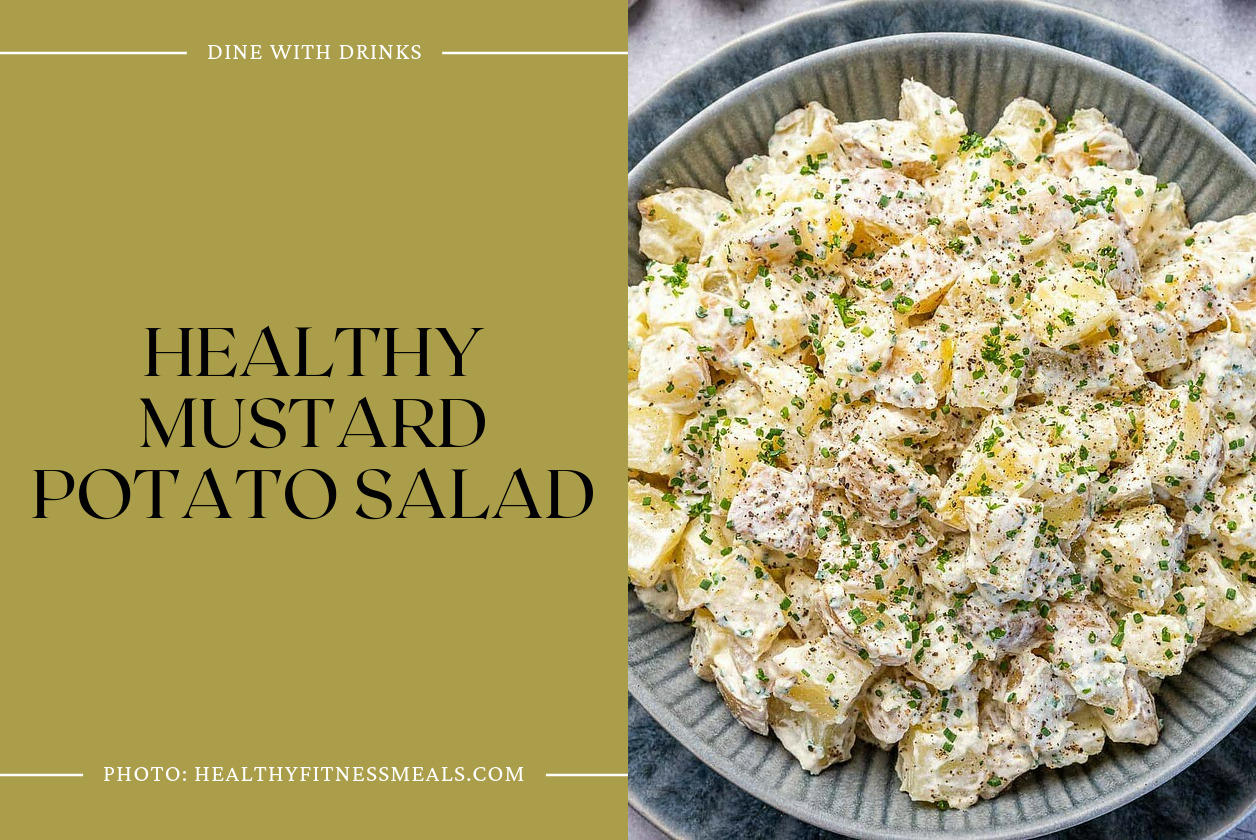 Healthy Mustard Potato Salad