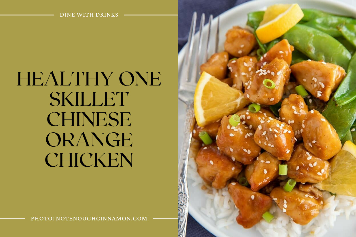 Healthy One Skillet Chinese Orange Chicken