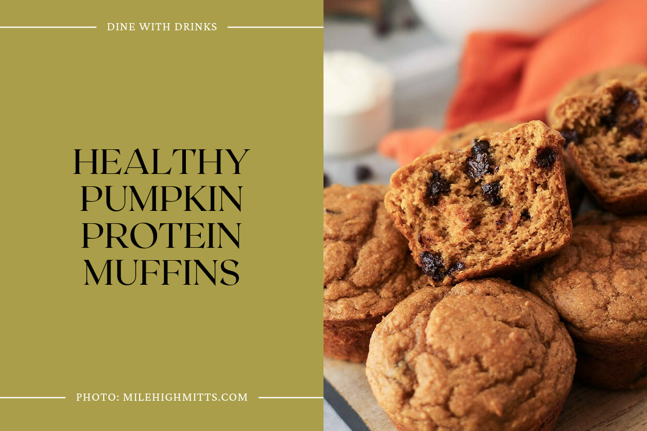 Healthy Pumpkin Protein Muffins