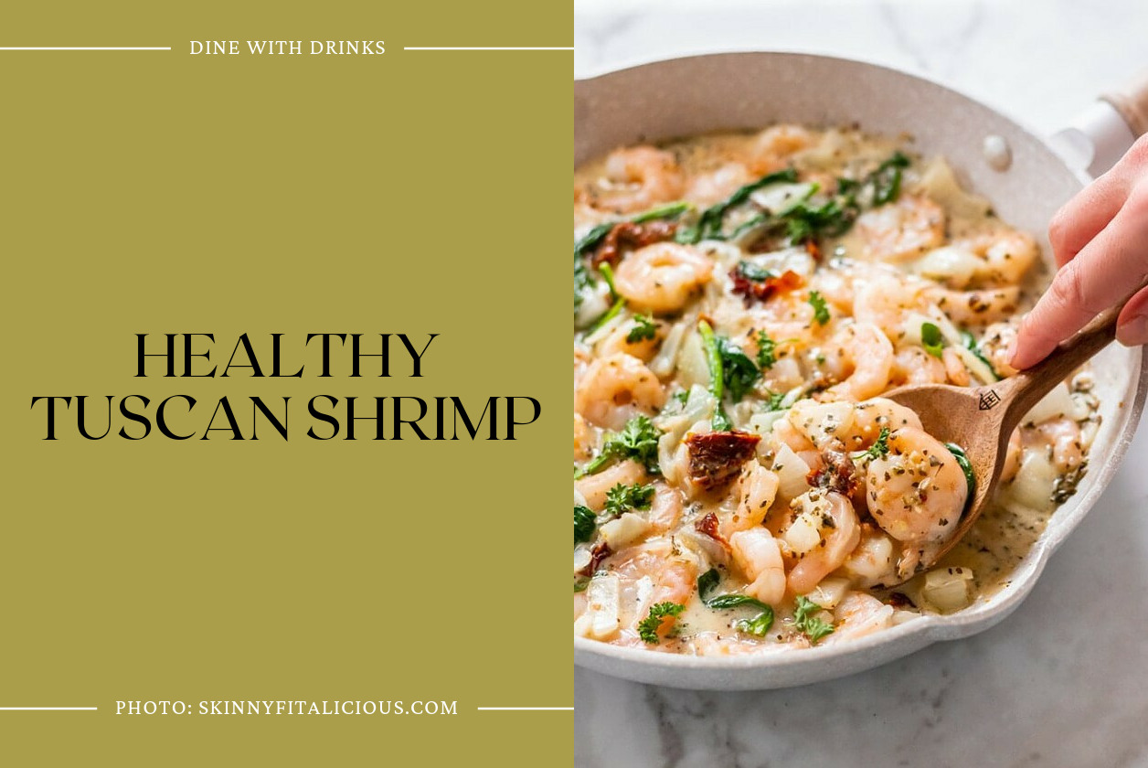 Healthy Tuscan Shrimp