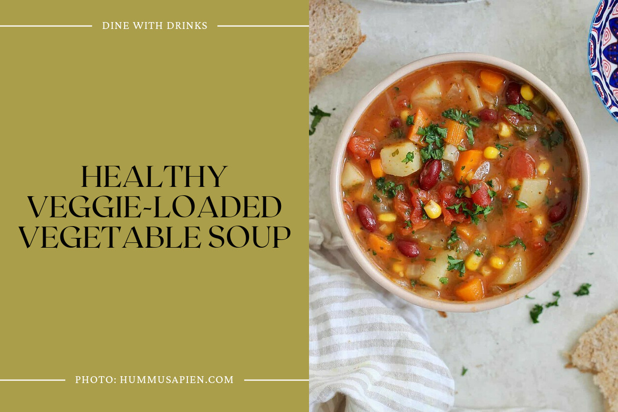 Healthy Veggie-Loaded Vegetable Soup