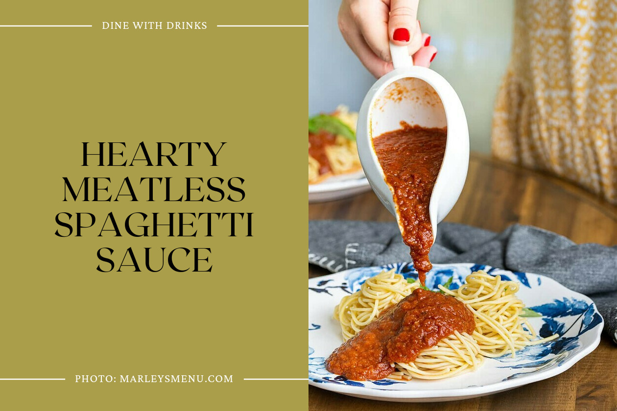 Hearty Meatless Spaghetti Sauce