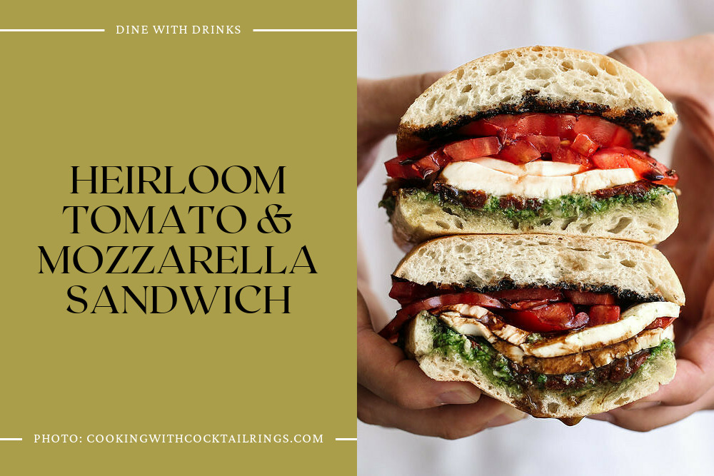 Heirloom Tomato & Mozzarella Sandwich