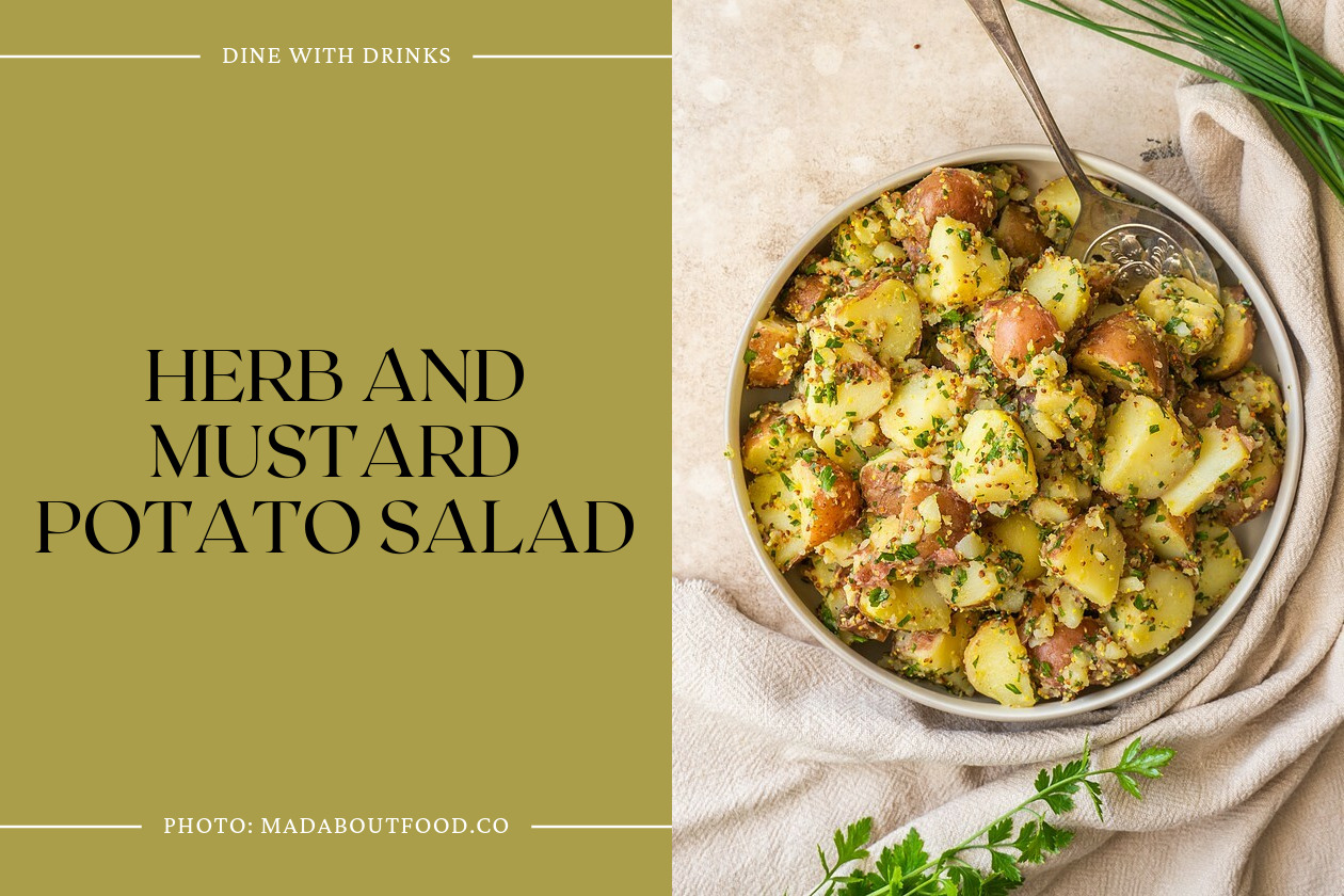 Herb And Mustard Potato Salad