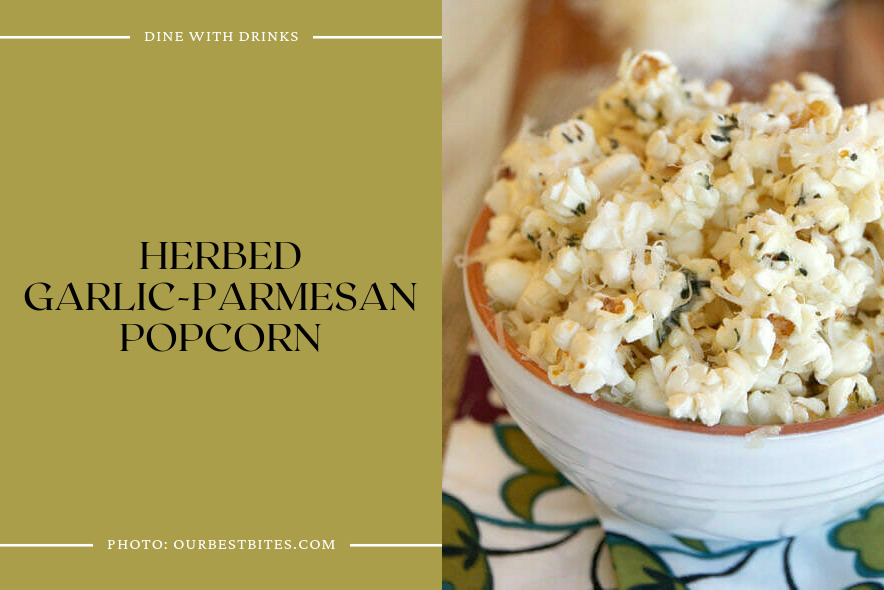 Herbed Garlic-Parmesan Popcorn