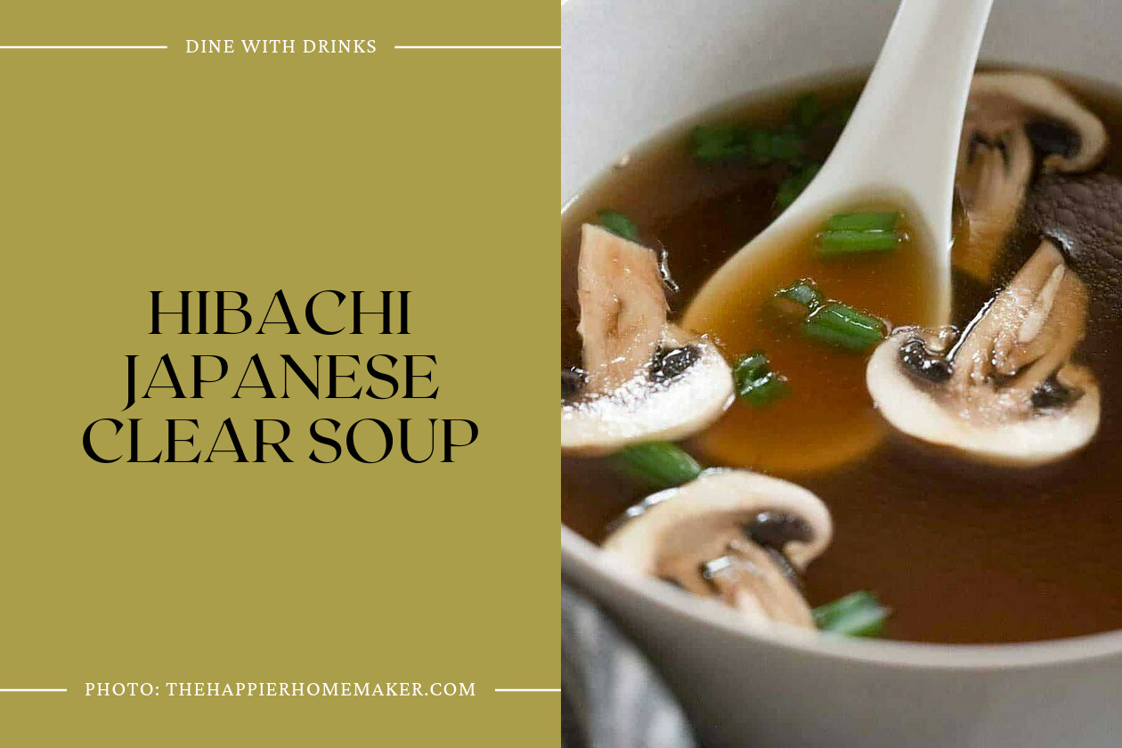 Hibachi Japanese Clear Soup