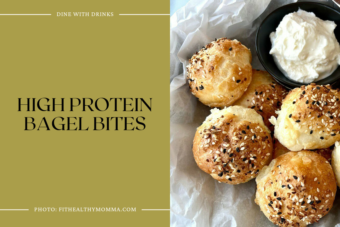 High Protein Bagel Bites