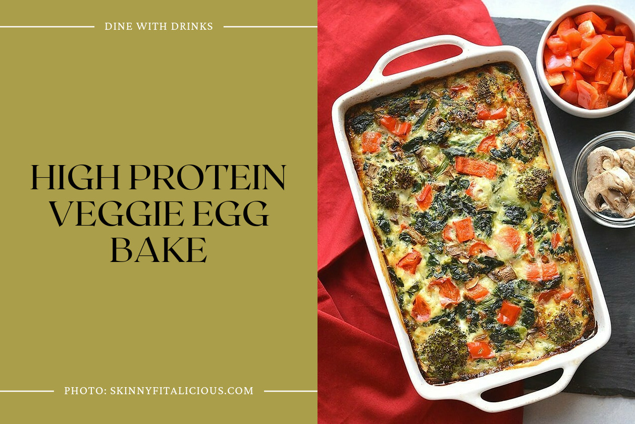 High Protein Veggie Egg Bake