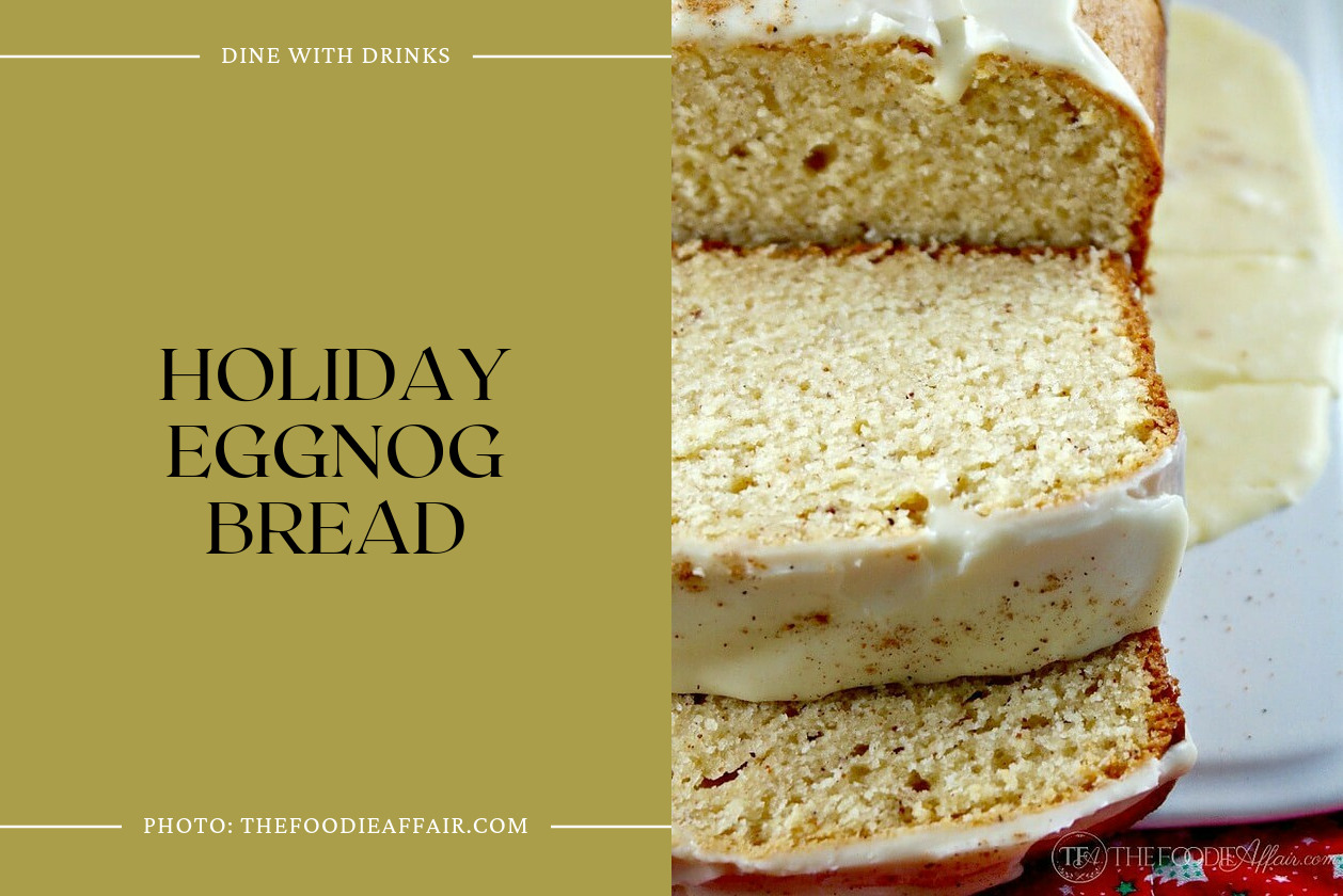 Holiday Eggnog Bread