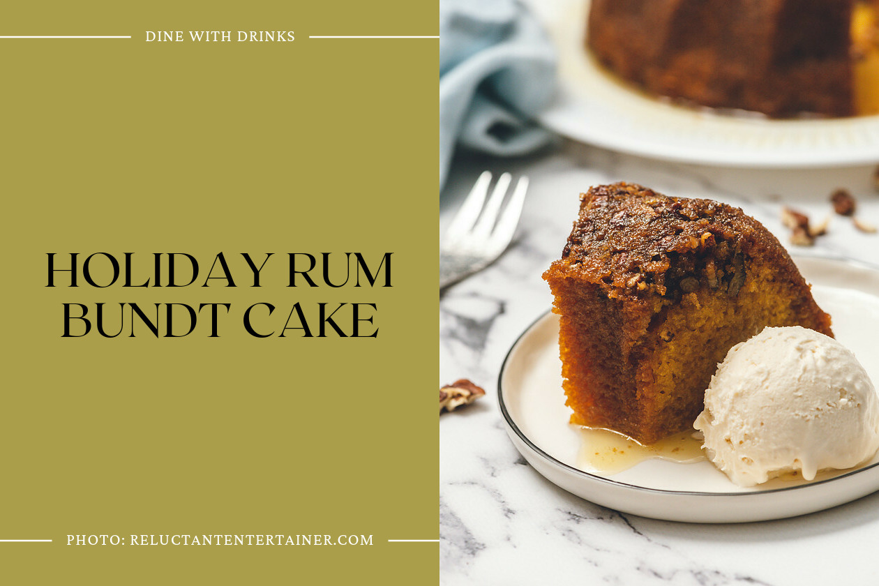 Holiday Rum Bundt Cake