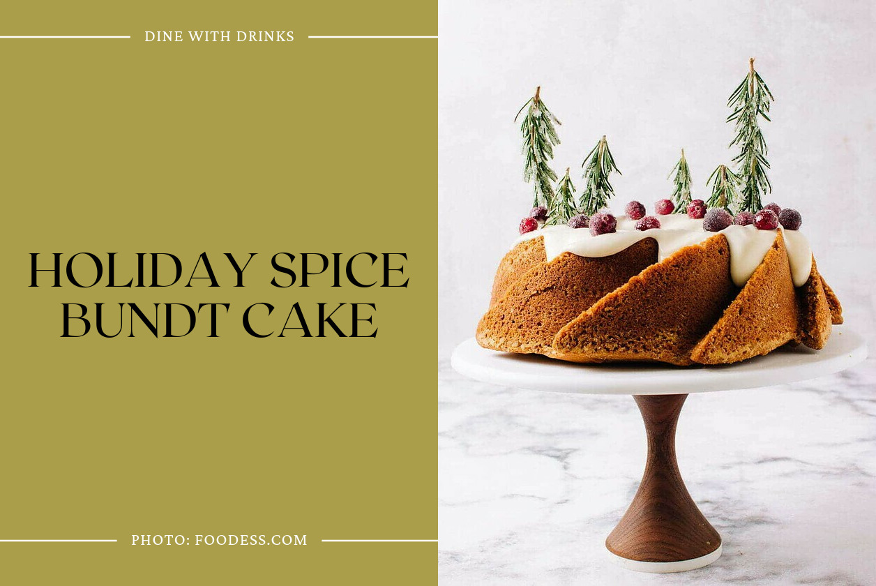 Holiday Spice Bundt Cake