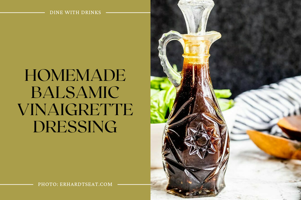 Homemade Balsamic Vinaigrette Dressing