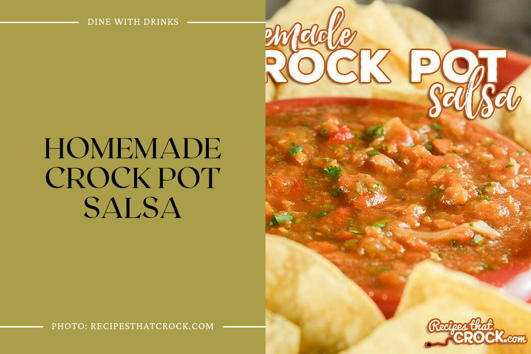 Homemade Crock Pot Salsa