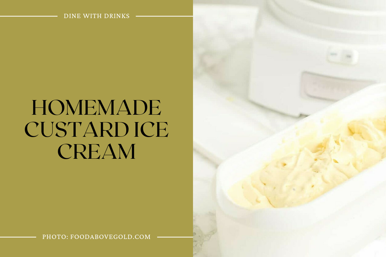 Homemade Custard Ice Cream
