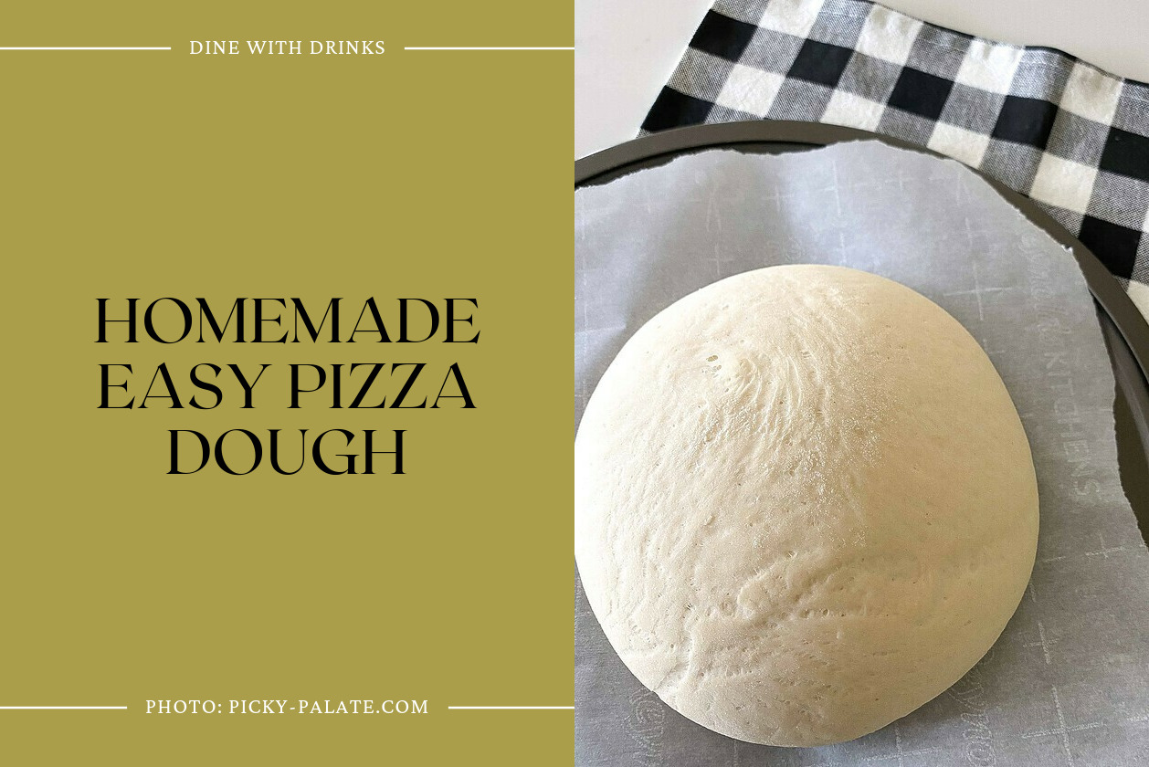 Homemade Easy Pizza Dough