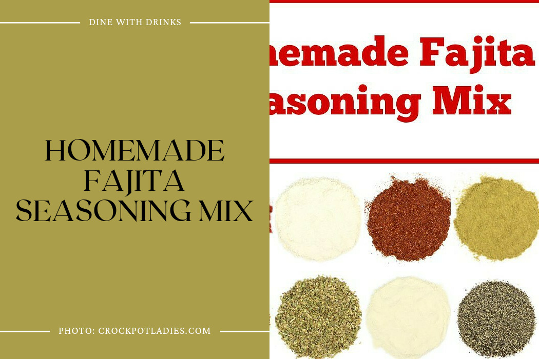 Homemade Fajita Seasoning Mix
