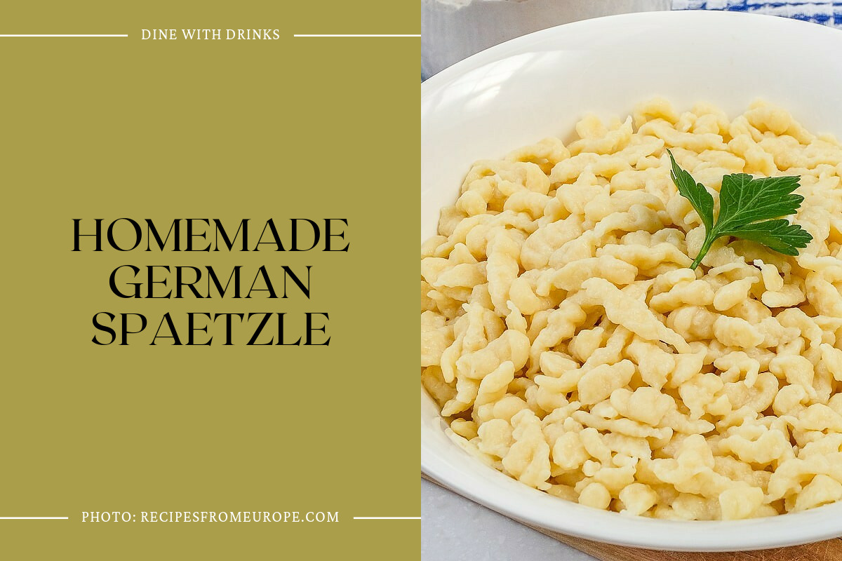 Homemade German Spaetzle