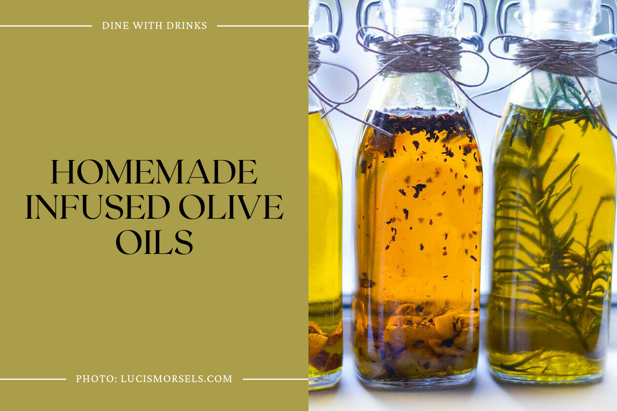 Homemade Infused Olive Oils