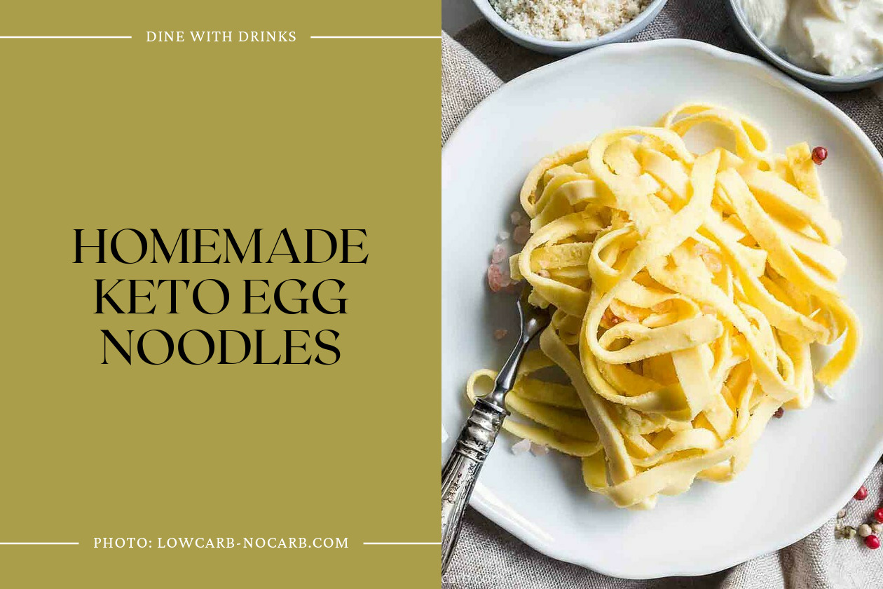 Homemade Keto Egg Noodles