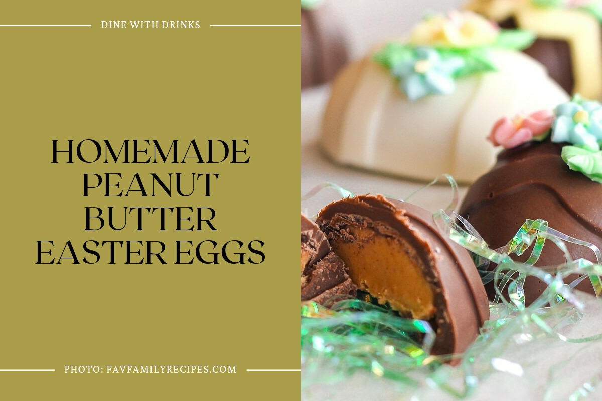 Homemade Peanut Butter Easter Eggs